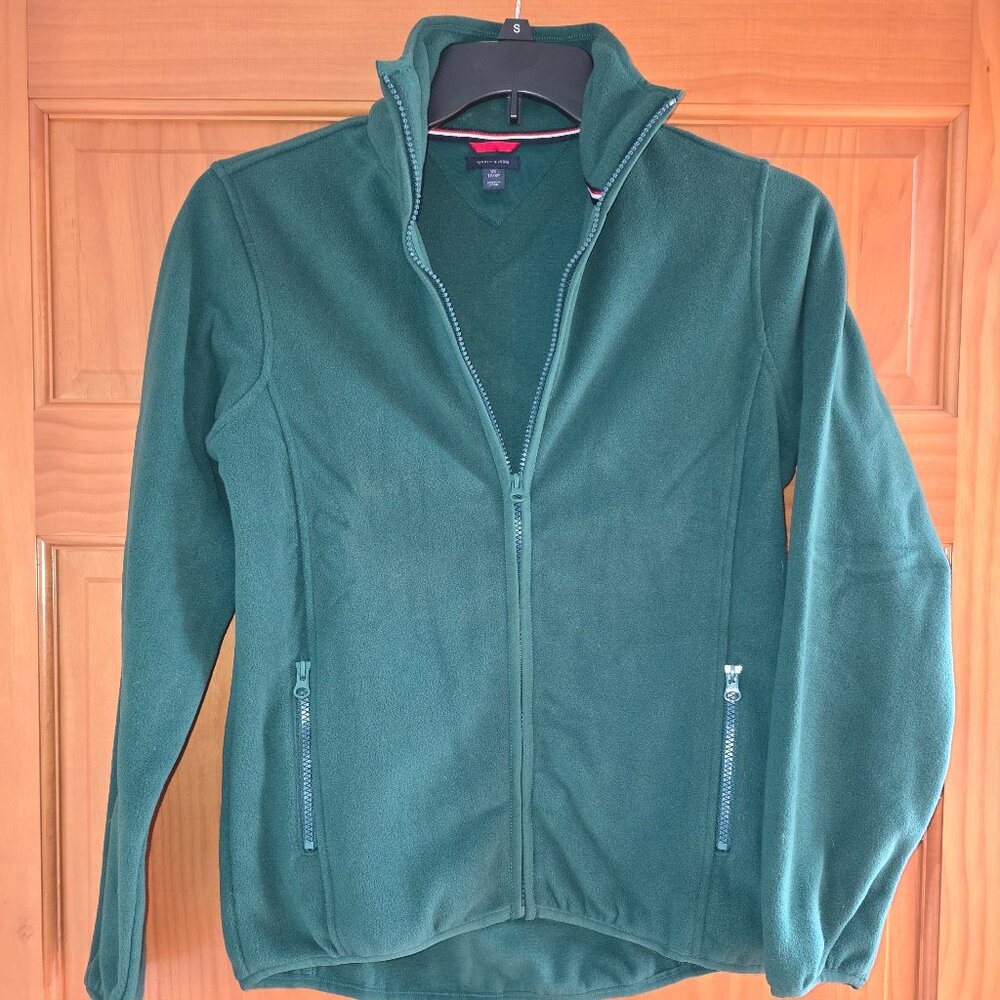 Tommy Hilfiger Fleece - Full Zip - Forest Green - NWOT
